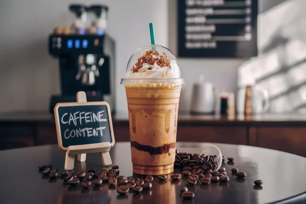 How Much Caffeine is in a Caramel Ribbon Crunch Frappuccino?