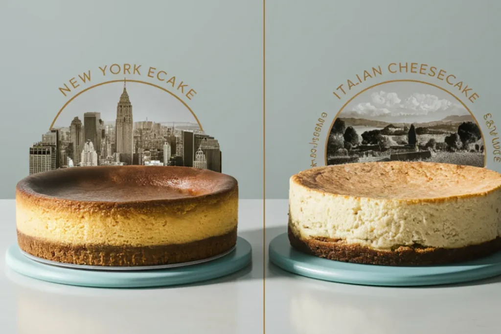 New York and Italian Cheesecake: Key Differences Explained