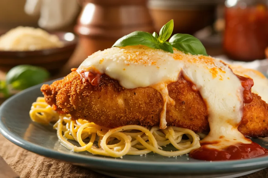 Chicken Parm with Mozzarella