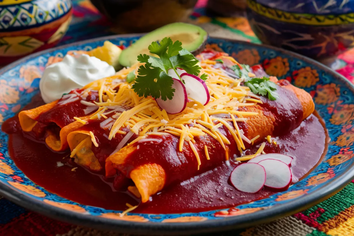 Enchiladas Estilo Michoacán