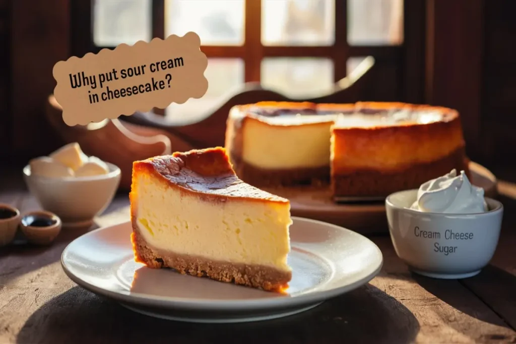 Why Put Sour Cream in Cheesecake?