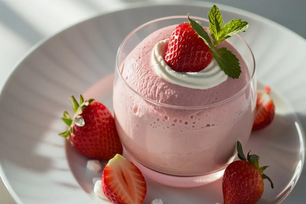 Strawberry Mousse