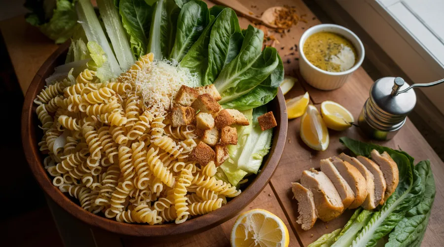 Caesar Pasta Salad